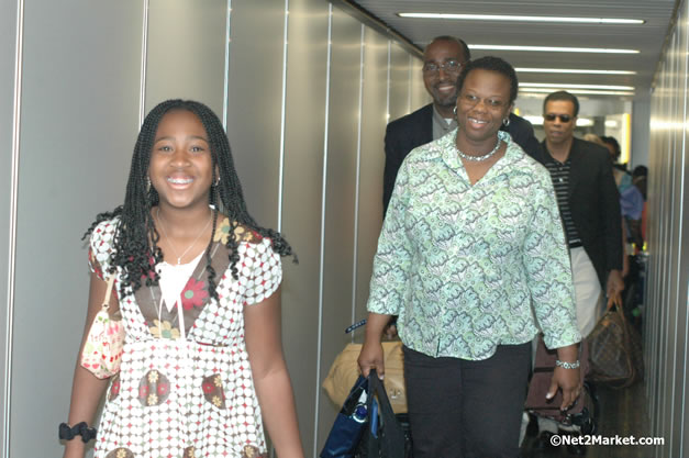 Delta Air Lines Inaugural Flight From New York's JFK Airport to Sangster International Airport, Montego Bay, Jamaica - June 9, 2007 - Sangster International Airport - Montego Bay, St James, Jamaica W.I. - MBJ Limited - Transforming Sangster International Airport into a world class facility - Photographs by Net2Market.com - Negril Travel Guide, Negril Jamaica WI - http://www.negriltravelguide.com - info@negriltravelguide.com...!