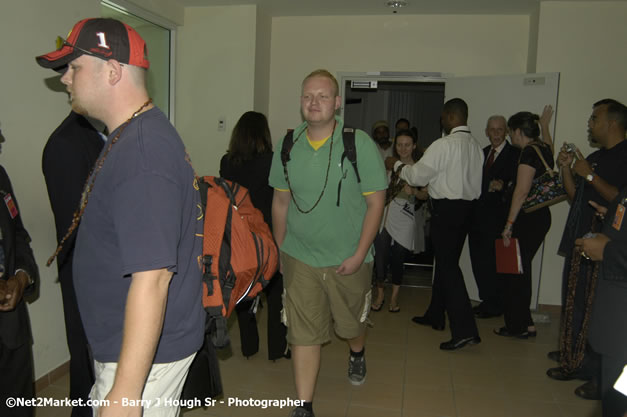 Delta Air Lines Inaugural Flight From New York's JFK Airport to Sangster International Airport, Montego Bay, Jamaica - June 9, 2007 - Sangster International Airport - Montego Bay, St James, Jamaica W.I. - MBJ Limited - Transforming Sangster International Airport into a world class facility - Photographs by Net2Market.com - Negril Travel Guide, Negril Jamaica WI - http://www.negriltravelguide.com - info@negriltravelguide.com...!