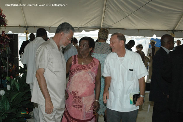 Palladium Hotels & Resorts - Groundbreaking of the 1600-Room Grand Palladium Lady Hamilton Resort & Spa and the Grand Palludium Jamaica Resort & Spa - Special Address: The Most Honorable Portia Simpson-Miller, O.N., M.P., Prime Minister of Jamaica - The Point, Lucea, Hanover, Saturday, November 11, 2006 @ 2:00 pm - Negril Travel Guide, Negril Jamaica WI - http://www.negriltravelguide.com - info@negriltravelguide.com...!