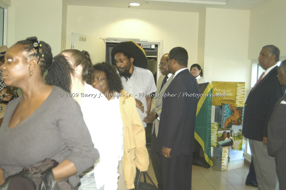  British Airways Inaugurates New Scheduled Service from London Gatwick Airport to Sangster International Airport, Montego Bay, Jamaica, Thursday, October 29, 2009 - Photographs by Barry J. Hough Sr. Photojournalist/Photograper - Photographs taken with a Nikon D70, D100, or D300 - Negril Travel Guide, Negril Jamaica WI - http://www.negriltravelguide.com - info@negriltravelguide.com...!