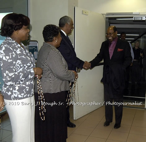 US Airways Inaugurtes New Service from Phoenix Sky Harbor International Airport to Sangster International Airport, Friday, December 18, 2009, Sangster International Airport, Montego Bay, St. James, Jamaica W.I. - Photographs by Net2Market.com - Barry J. Hough Sr, Photographer/Photojournalist - The Negril Travel Guide - Negril's and Jamaica's Number One Concert Photography Web Site with over 40,000 Jamaican Concert photographs Published -  Negril Travel Guide, Negril Jamaica WI - http://www.negriltravelguide.com - info@negriltravelguide.com...!