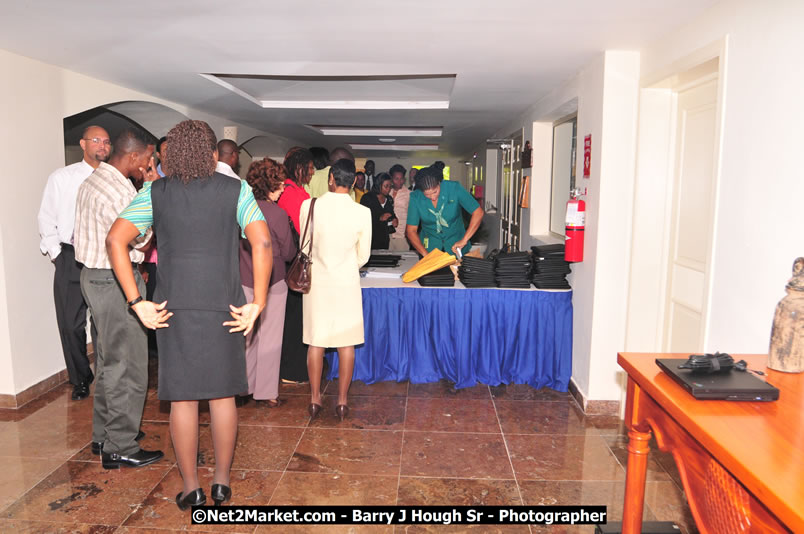 MBJ Airports Limited Welcomes Participants for 2008 ACI [Airports Council International] Airport Operations Seminar @ The Iberostar Hotel - Wednesday - Saturday, October 23 - 25, 2008 - MBJ Airports Limited, Montego Bay, St James, Jamaica - Photographs by Net2Market.com - Barry J. Hough Sr. Photojournalist/Photograper - Photographs taken with a Nikon D300 - Negril Travel Guide, Negril Jamaica WI - http://www.negriltravelguide.com - info@negriltravelguide.com...!