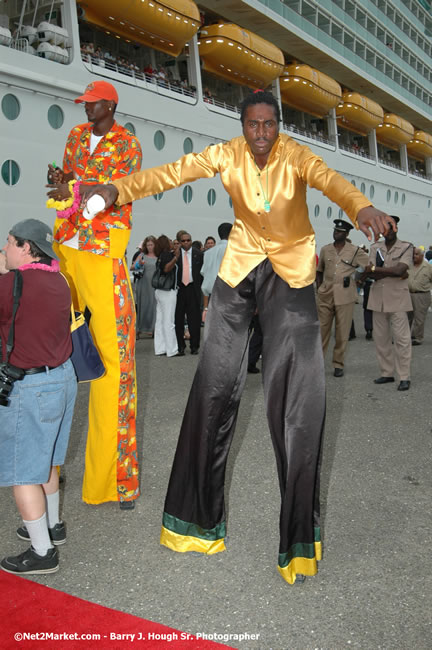 MS Freedom Of The Seas [Royal Caribbean International's - Newest Vessel] Plaques &amp; Keys Ceremony in order to commemorate its first arrival at the Port Montego Bay Photos - Negril Travel Guide, Negril Jamaica WI - http://www.negriltravelguide.com - info@negriltravelguide.com...!