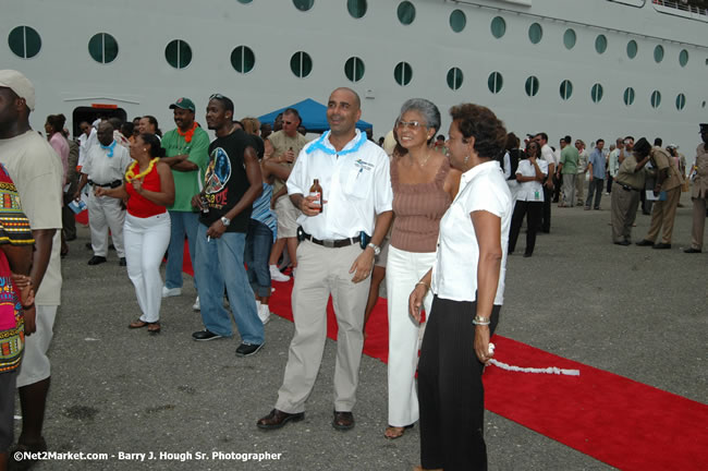 MS Freedom Of The Seas [Royal Caribbean International's - Newest Vessel] Plaques &amp; Keys Ceremony in order to commemorate its first arrival at the Port Montego Bay Photos - Negril Travel Guide, Negril Jamaica WI - http://www.negriltravelguide.com - info@negriltravelguide.com...!