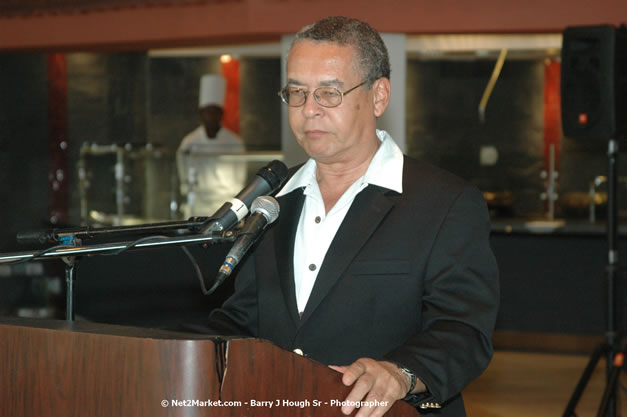 Minister of Toursim Luncheon - Minister of Tourism, Hon. Edmund Bartlett - Director of Tourism, Basil Smith - Saturday, December 15, 2007 - Rose Hall Resort and Country Club, Rose Hall, Montego Bay, Jamaica W.I. - Photographs by Net2Market.com - Barry J. Hough Sr, Photographer - Negril Travel Guide, Negril Jamaica WI - http://www.negriltravelguide.com - info@negriltravelguide.com...!