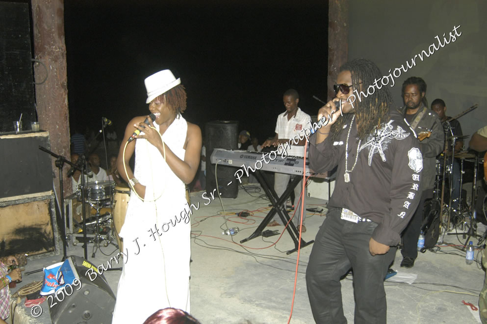  Etana Live in Concert Negril Escape Resort & Spa, Openning Acts: Princess Tia, Ras Slick, and Anthony Able, Backing Band: Strong Hold, One Love Reggae Summer Series, West End, Negril, Westmoreland, Jamaica W.I. - Saturaday, August 18, 2009 - Photographs by Barry J. Hough Sr. Photojournalist/Photograper - Photographs taken with a Nikon D70, D100, or D300 - Negril Travel Guide, Negril Jamaica WI - http://www.negriltravelguide.com - info@negriltravelguide.com...!