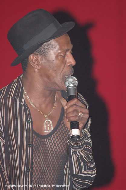 Gregory Isaacs @ Tru-Juice Rebel Salute 2007 - Saturday, January 13, 2007, Port Kaiser Sports Club, St. Elizabeth - Negril Travel Guide, Negril Jamaica WI - http://www.negriltravelguide.com - info@negriltravelguide.com...!