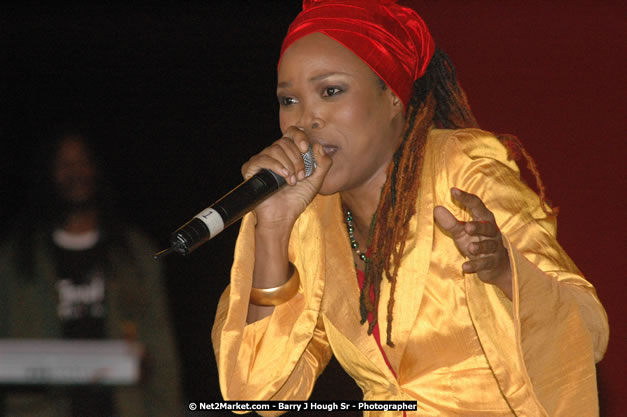 Queen Ifrica at Tru-Juice Rebel Salute 2008 - The 15th staging of Tru-Juice Rebel Salute, Saturday, January 12, 2008, Port Kaiser Sports Club, St. Elizabeth, Jamaica W.I. - Photographs by Net2Market.com - Barry J. Hough Sr, Photographer - Negril Travel Guide, Negril Jamaica WI - http://www.negriltravelguide.com - info@negriltravelguide.com...!