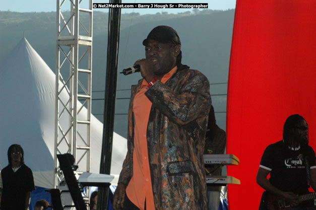 Sugar Minott at Tru-Juice Rebel Salute 2008 - The 15th staging of Tru-Juice Rebel Salute, Saturday, January 12, 2008, Port Kaiser Sports Club, St. Elizabeth, Jamaica W.I. - Photographs by Net2Market.com - Barry J. Hough Sr, Photographer - Negril Travel Guide, Negril Jamaica WI - http://www.negriltravelguide.com - info@negriltravelguide.com...!