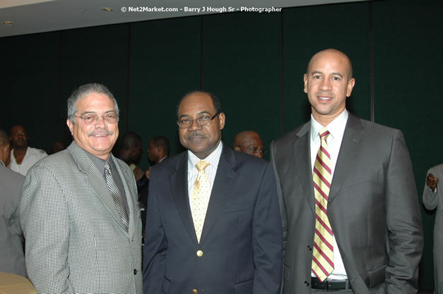 Red Cap Porters Awards - Minister of Tourism, Hon. Edmund Bartlett - Director of Tourism, Basil Smith - Friday, December 14, 2007 - Holiday Inn Sunspree, Montego Bay, Jamaica W.I. - Photographs by Net2Market.com - Barry J. Hough Sr, Photographer - Negril Travel Guide, Negril Jamaica WI - http://www.negriltravelguide.com - info@negriltravelguide.com...!