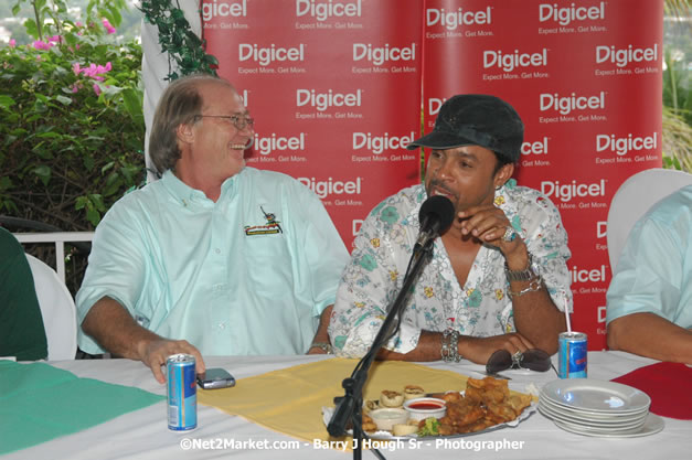 LL Cool J - Shaggy - Press Conference @ Richmond Hill Inn, Montego Bay - Red Stripe Reggae Sumfest at Catherine Hall, Montego Bay, St James, Jamaica W.I. - Negril Travel Guide.com, Negril Jamaica WI - http://www.negriltravelguide.com - info@negriltravelguide.com...!