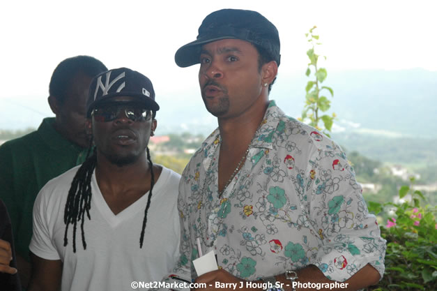 LL Cool J - Shaggy - Press Conference @ Richmond Hill Inn, Montego Bay - Red Stripe Reggae Sumfest at Catherine Hall, Montego Bay, St James, Jamaica W.I. - Negril Travel Guide.com, Negril Jamaica WI - http://www.negriltravelguide.com - info@negriltravelguide.com...!