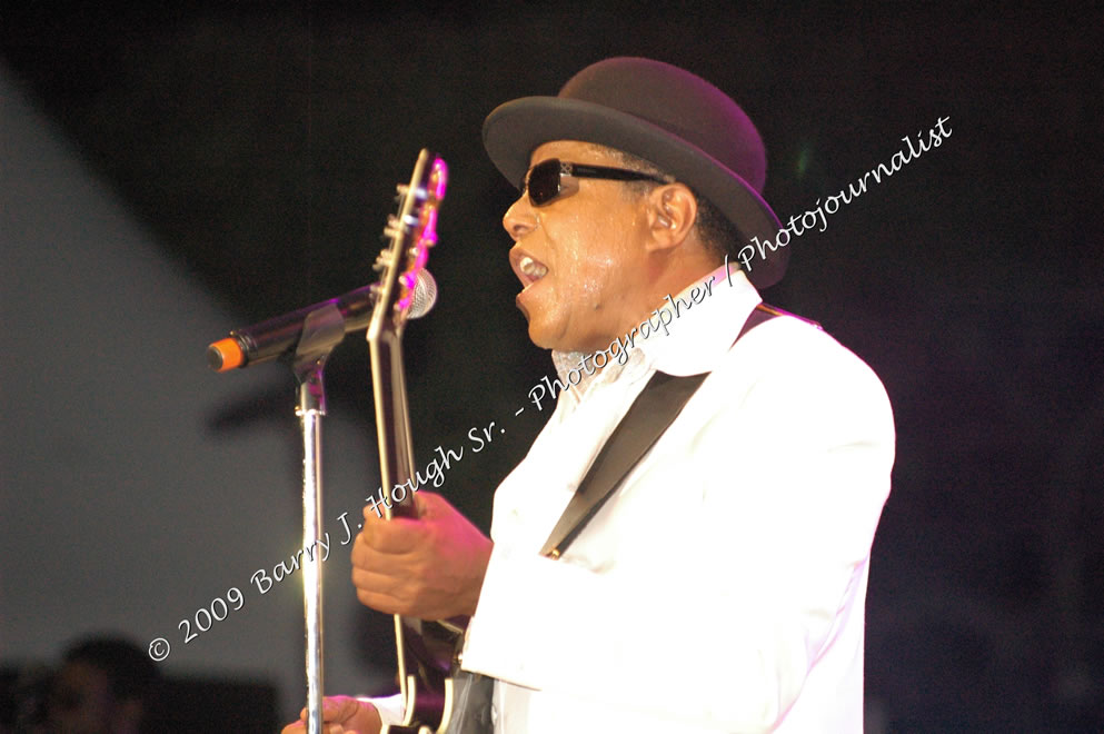 Tito Jackson @ Reggae Sumfest 2009 - International Night 2 - Tito Jackson, brother of the late King of Pop Michael Jackson performed live at Reggae Sumfest 2009. Reggae Sumfest 2009,Catherine Hall, Montego Bay, St. James, Jamaica W.I. - Saturday, July 25, 2009 - Reggae Sumfest 2009, July 19 - 25, 2009 - Photographs by Net2Market.com - Barry J. Hough Sr. Photojournalist/Photograper - Photographs taken with a Nikon D70, D100, or D300 - Negril Travel Guide, Negril Jamaica WI - http://www.negriltravelguide.com - info@negriltravelguide.com...!