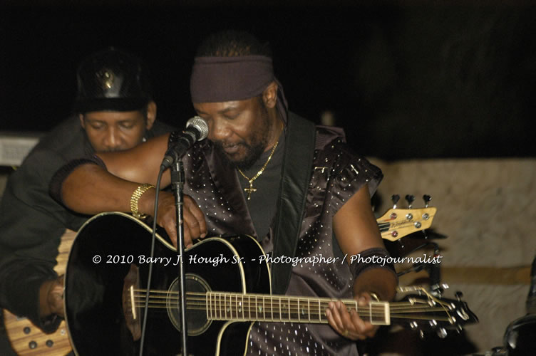 Toots and the Maytals - Grammy Award Winner @ Negril Fest - Presented by Money Cologne Promotions - Special Guest Star Jamaica Michael Jackson, Stama, Adeebe - Backed by Hurricane Band, MC Rev. BB on January 6, 2010 @ Roots Bamboo, Norman Manley Boulevard, Negril, Westmoreland, Jamaica W.I. - Photographs by Net2Market.com - Barry J. Hough Sr, Photographer/Photojournalist - The Negril Travel Guide - Negril's and Jamaica's Number One Concert Photography Web Site with over 40,000 Jamaican Concert photographs Published -  Negril Travel Guide, Negril Jamaica WI - http://www.negriltravelguide.com - info@negriltravelguide.com...!