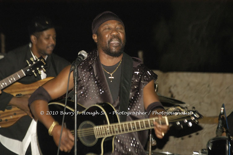 Toots and the Maytals - Grammy Award Winner @ Negril Fest - Presented by Money Cologne Promotions - Special Guest Star Jamaica Michael Jackson, Stama, Adeebe - Backed by Hurricane Band, MC Rev. BB on January 6, 2010 @ Roots Bamboo, Norman Manley Boulevard, Negril, Westmoreland, Jamaica W.I. - Photographs by Net2Market.com - Barry J. Hough Sr, Photographer/Photojournalist - The Negril Travel Guide - Negril's and Jamaica's Number One Concert Photography Web Site with over 40,000 Jamaican Concert photographs Published -  Negril Travel Guide, Negril Jamaica WI - http://www.negriltravelguide.com - info@negriltravelguide.com...!