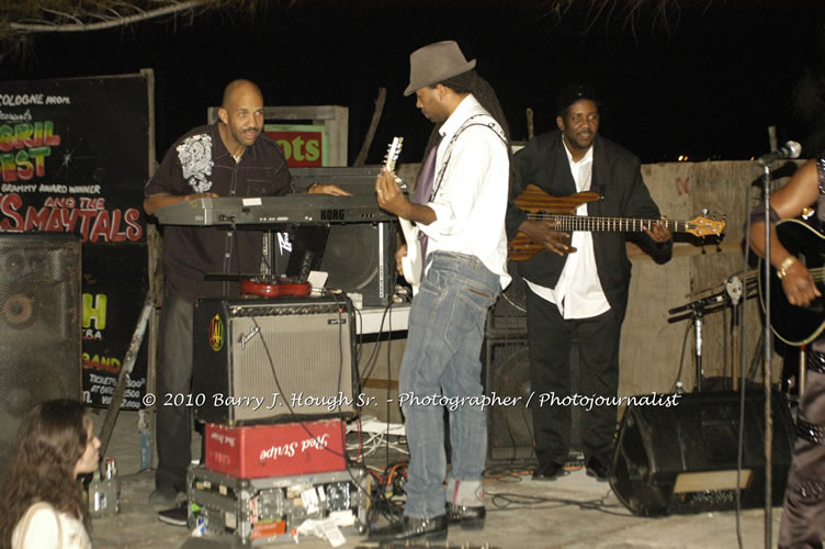 Toots and the Maytals - Grammy Award Winner @ Negril Fest - Presented by Money Cologne Promotions - Special Guest Star Jamaica Michael Jackson, Stama, Adeebe - Backed by Hurricane Band, MC Rev. BB on January 6, 2010 @ Roots Bamboo, Norman Manley Boulevard, Negril, Westmoreland, Jamaica W.I. - Photographs by Net2Market.com - Barry J. Hough Sr, Photographer/Photojournalist - The Negril Travel Guide - Negril's and Jamaica's Number One Concert Photography Web Site with over 40,000 Jamaican Concert photographs Published -  Negril Travel Guide, Negril Jamaica WI - http://www.negriltravelguide.com - info@negriltravelguide.com...!