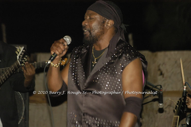 Toots and the Maytals - Grammy Award Winner @ Negril Fest - Presented by Money Cologne Promotions - Special Guest Star Jamaica Michael Jackson, Stama, Adeebe - Backed by Hurricane Band, MC Rev. BB on January 6, 2010 @ Roots Bamboo, Norman Manley Boulevard, Negril, Westmoreland, Jamaica W.I. - Photographs by Net2Market.com - Barry J. Hough Sr, Photographer/Photojournalist - The Negril Travel Guide - Negril's and Jamaica's Number One Concert Photography Web Site with over 40,000 Jamaican Concert photographs Published -  Negril Travel Guide, Negril Jamaica WI - http://www.negriltravelguide.com - info@negriltravelguide.com...!