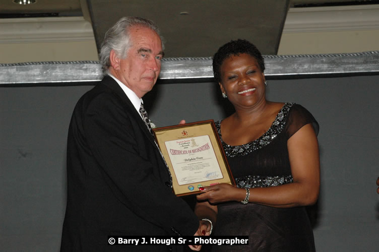 The Ministry of Tourism - Tourism Service Excellence Awards Ceremony held at the Ritz Carlton Rose Rall Golf and Spa Resort, Montego Bay on Friday, April 24, 2009 - Photographs by Net2Market.com - Barry J. Hough Sr. Photojournalist/Photograper - Photographs taken with a Nikon D300 - Negril Travel Guide, Negril Jamaica WI - http://www.negriltravelguide.com - info@negriltravelguide.com...!